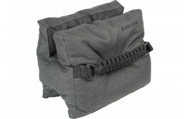 Allen 18416 Eliminator Shooting Rest Prefilled Front Bag made of Gray Polyester, weighs 12.10 lbs, 11.50" L x 7.50" H & Paracord Handle
