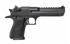 Magnum Research Desert Eagle Mark XIX Semi-Automatic 429 DE Pistol, 6" Barrel, 7+1 Capacity, Matte Black with Beavertail & Rugger Grip - DE429