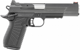 Wilson Combat SFX9 5" 15+1 (2) Black Aluminum Frame with Accessory Rail Black DLC Stainless Steel Slide Fluted Match Grade Barrel Black Aluminum Textured Grip Ambi Safety