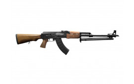 Zastava ZR72762W M72 RPK Rifle, 7.62x39 Caliber, 1-30rd Magazine, 1.5mm Receiver, Bulged Trunnion, 21"  Ribbed Barrel, Bipod, Wood Stock