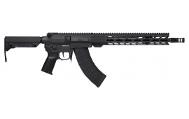 CMMG RESOLUTE Mk47 Semi-Automatic 7.62x39mm Rifle, 14.3" Barrel with Pinned & Welded Muzzle Device, 30+1 Capacity - Armor Black Cerakote - 76AED0A-AB