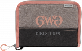 Allen 9072 GWG Roses ARE Gold Pistol CASE, Full