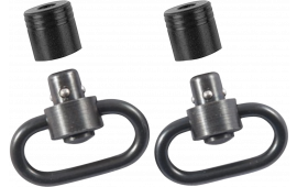 Outdoor Connection PBS19122 Push Button Swivel Set  1.25" Black Steel