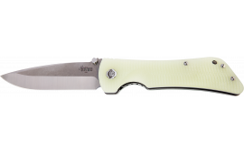 Diamondback Knifeworks SG03030004 Bad Monkey Folding Drop Point Jade Ghost Green Handle