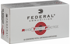 Federal RTP38130 Range and Target 38 Special 130 gr Full Metal Jacket (FMJ) - 50rd Box