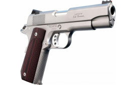 Ed Brown KC18SS Kobra Carry Single 4.25" 7+1 FOF Laminate Wood Grip Stainless Steel