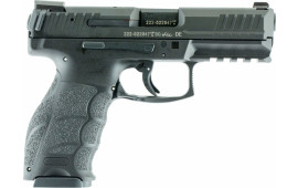 HK 700040LELA5 VP40 Double 40 S&W 4.09" 10+1 3 Mags NS Black Interchangeable Backstrap Grip Black