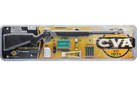 CVA PR2117SVP Wolf V2 50 Cal 209 Primer 24" Matte Stainless Barrel/Rec Black Synthetic Stock Includes Outfit Clam Package