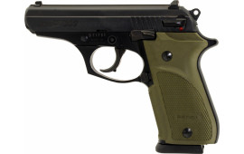 Bersa T380PMC Thunder 380 Combat Plus DA/SA 380 ACP 3.5" 15+1 OD Green Rubber Grip Black