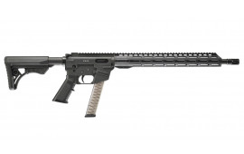 Freedom Ordnance FX-9 Semi-Automatic 9x19mm Rifle, 16" Barrel, (1) 32 Round Magazine, Enhanced Charging Handle - FX9R16