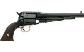 Taylors and Company 1010 1858 Remington Conversion Single 38 Special 7.3" 6rd Walnut Grips Blued
