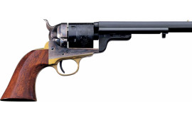 Taylors and Company 0925 1851 Navy C. Mason Single 38 Special 7.5" 6rd Walnut Grips Blued