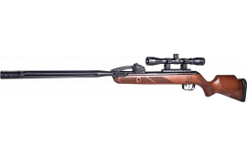Gamo 611003875554 Swarm Bone Collector Gen2 ITG 22 Pellet Black Checkered Beechwood 3-9x40mm Scope
