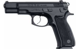 CZ 01130 CZ 75 BD DA/SA 9mm 4.7" 10+1 Black Synthetic Grip Black Finish