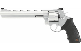 Taurus 2440089 Model 44 44RemMag 8.38" 6rd Rubber Grip Matte SS