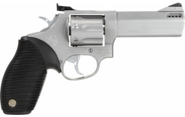 Taurus 2627049 627 Standard 357 RemMag 4" Ported 7rd Fixed Front/Adj Rear Sight Ribber Grip Matte SS