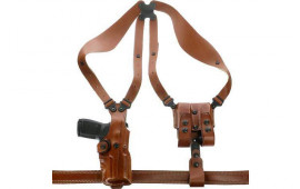 Galco VHS4212 VHS 4.0 Fits Chest Up To 52" Tan Leather Shoulder 1911 5" 5" S&W SW1911 Ambidextrous Hand