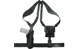 Galco VHS4212B VHS 4.0 Fits Chest Up To 52" Black Leather Shoulder 1911 5" 5" S&W SW1911 Ambidextrous Hand