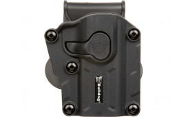 Bulldog MX001SC Max Multi Fit OWB Black Polymer Paddle Fits Sig P250/P320/S&W M&P 9/40/45 Fullsize Left Hand