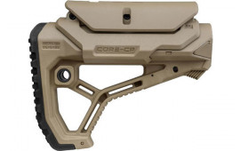 FAB Defense FXGLCORECPT GL-Core CP Buttstock Adjustable Cheekrest Flat Dark Earth Synthetic for AR-15, M4