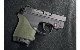 Hogue 17701 HandAll Beavertail made of Rubber with Textured OD Green Finish & Finger Grooves for Ruger Security-9