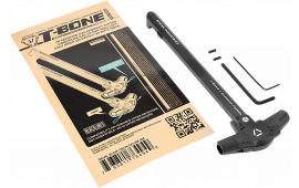 Strike Industries AR-TBCH-223-BK-BK T-Bone Charging Handle .223/5.56x45mm NATO Black Polymer Handles Aluminum Shaft for AR-15