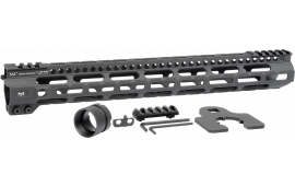 Midwest Industries MICRLW15 Combat Lightweight AR-15 Black Hardcoat Anodized Aluminum/Polymer 15" Picatinny/M-LOK