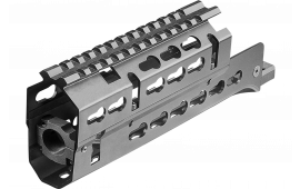 Aim Sports MMAK02 Russian Handguard  Short & Drop-in, M-LOK 2-Piece Style Made of 6061-T6 Aluminum with Black Anodized Finish for AK-47