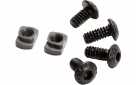 Magpul MAG615-BLK M-LOK T-Nut Replacement Set Chromoly Steel Black Manganese