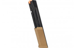 Sig Sauer 8900577 OEM Replacement  30rd Extended 9mm Luger, Coyote Brown Floor Plate for Sig P320, P250