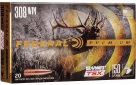 Federal P308V Premium 308 Win 150 gr Barnes Triple-Shock X - 20rd Box