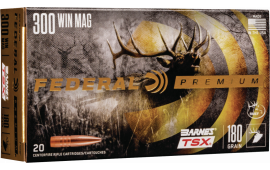 Federal P300WP Premium 300 Win Mag 180 gr Barnes Triple-Shock X - 20rd Box