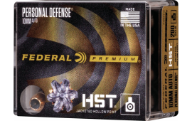 Federal P10HST1S Premium Personal Defense 10mm Auto 200 gr HST Jacketed Hollow Point - 20rd Box