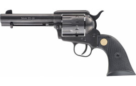 Chiappa CF340.155 1873 Single Action Army 22-10 Single 22 LR 4.75" 10 Black Synthetic Black