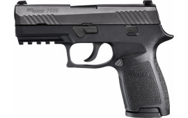 Sig Sauer 320C45BSS P320 Compact DAO Striker 45 ACP 3.9" 9+1 NS Poly Grip/Frm Black