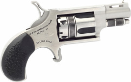 NAA 22LRTW 22 LR Wasp Single 22 LR 1.125" 5 Black Rubber Stainless
