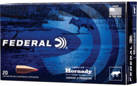 Federal V223VM53 Standard Varmint & Predator 223 Rem 53 gr Hornady V-Max (VMX) - 20rd Box