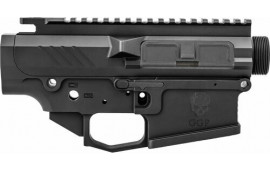 Grey Ghost Precision GGP-S-Heavy-RCVR Ghost Prec MKII AR10 RCVR SET Billet w/BOLT Release Black