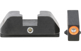 AmeriGlo GL301 Night STS ORG/GRN - Fits Glock 17/19