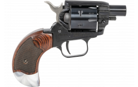 Heritage Mfg BK22B1BHRWP Barkeep 1.68" 6rd, Black Metal Finish, Rosewood/Pearl Birdshead Grip Revolver