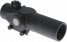 Truglo Triton 30mm Tri-Color Tactical Red Dot Sight - 1x30mm 3 MOA Center Dot - Black