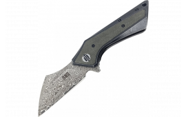 BNB Knives BNB3340D Damascus Shark Fin