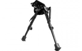 Harris Bipods S-BR2 Swivel BR Swivel Stud, 6-9", Self Leveling Legs, Rubber Feet