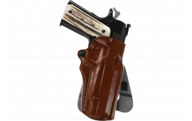 Galco SM2213R Speed Master 2.0 OWB Tan Leather Paddle Fits 1911 5" Barrel Left Hand