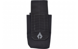 Advance Warrior Solutions ARSMPBL Single Mag Pouch Rifle Black, Molle Attachment for AR Style Mags