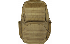 Advance Warrior Solutions JUG5DBPTN Juggernaut 5 Day Pack Tan Polyester, Molle Front, Hydration System Compatible