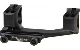 Warne Xskelitw 1-Pc Base & Ring Combo For AR 1" Style Black Finish