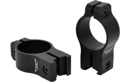 Warne V422M Vapor For Rimfire Rifles High 1" Tube Black Aluminum