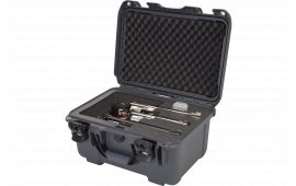 Nanuk 918REV07 918 3 Up Revolver Case Graphite Polymer with Foam Padding & Latches 14.90" L x 9.80" W x 8.60" H Interior Dimensions