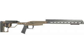 Christensen Arms 8100000107 Modern Precision Rifle Chassis Desert Brown for Rem 700 Long Action